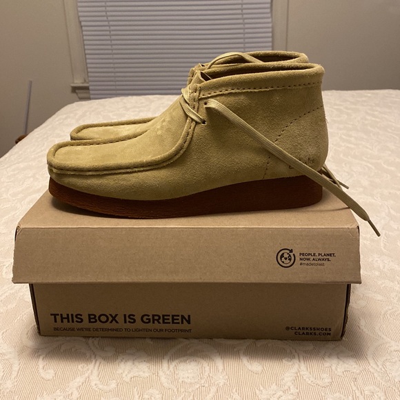 Clark’s Wallabee Boot Maple Suede size 8.5 - Picture 3 of 4